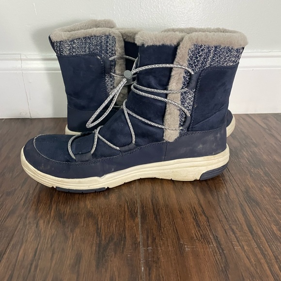 Ryka waterproof suborned navy blazer outdoor women’s boots - Picture 3 of 7